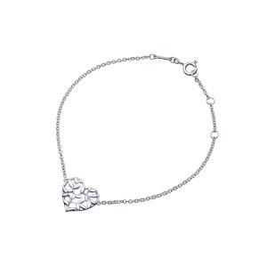 画像1: TIFFANY&Co[ティファニー] パロマ・ピカソ オリーブ リーフ ハート ブレスレット 　並行輸入品